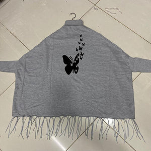 Cotton Printed Poncho For Girls And Women